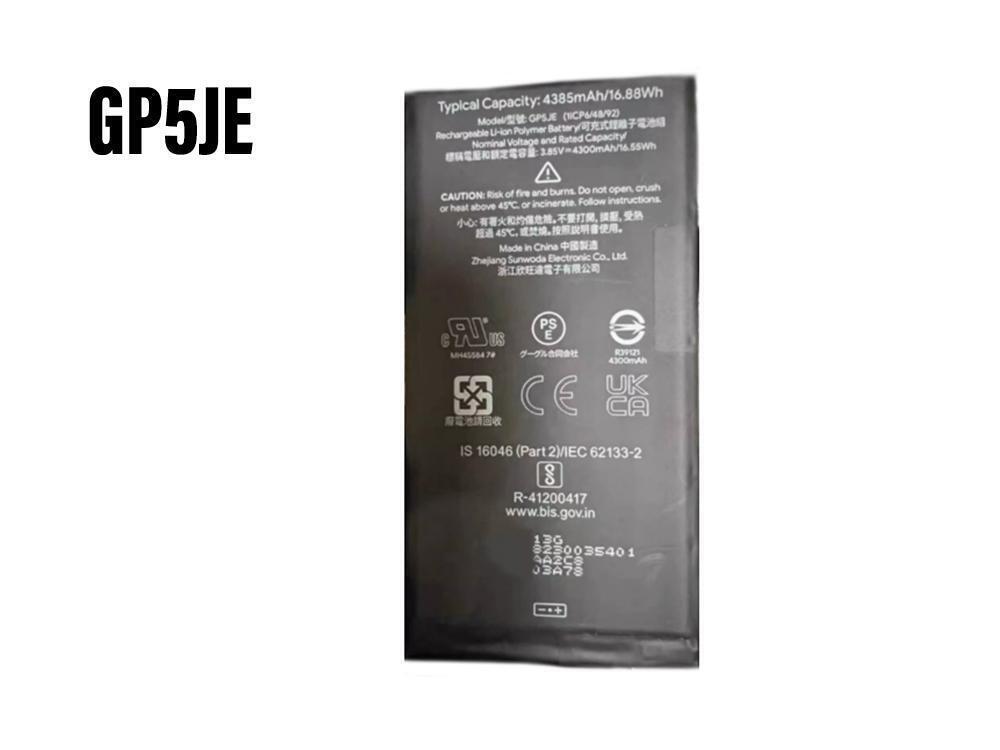 Fuworance 4385mAh 3.85V GP5JE Batterie De Remplacement